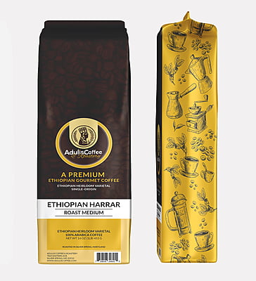 Copy of Adulis Coffee Harrar Medium Roast Whole Bean